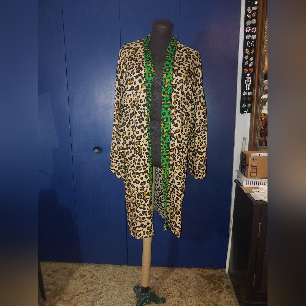 Leopard Kimono